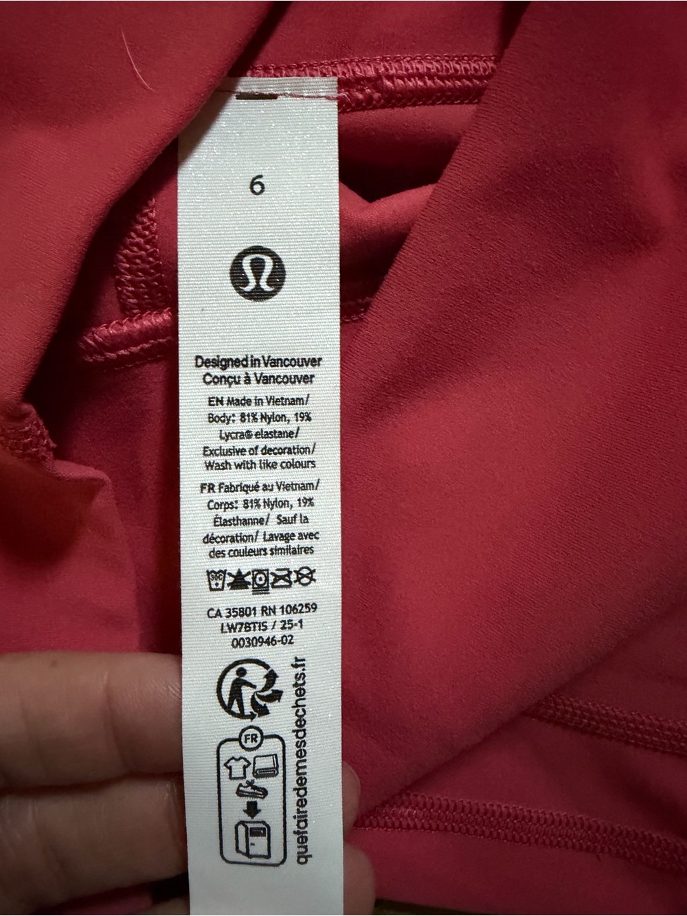 LULULEMON Align High Rise Short 6" NWT - Picture 9 of 12